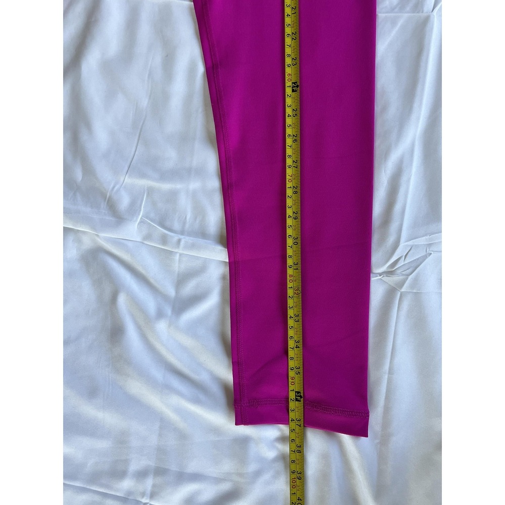 90 Degree by Reflex Leggings Womens XL Pink High Rise Yoga Pants Athletic Gym - Picture 6 of 9